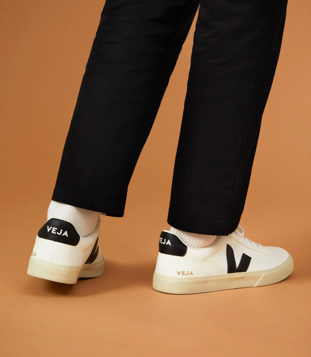 Campo Leather, White / Black - Image 5