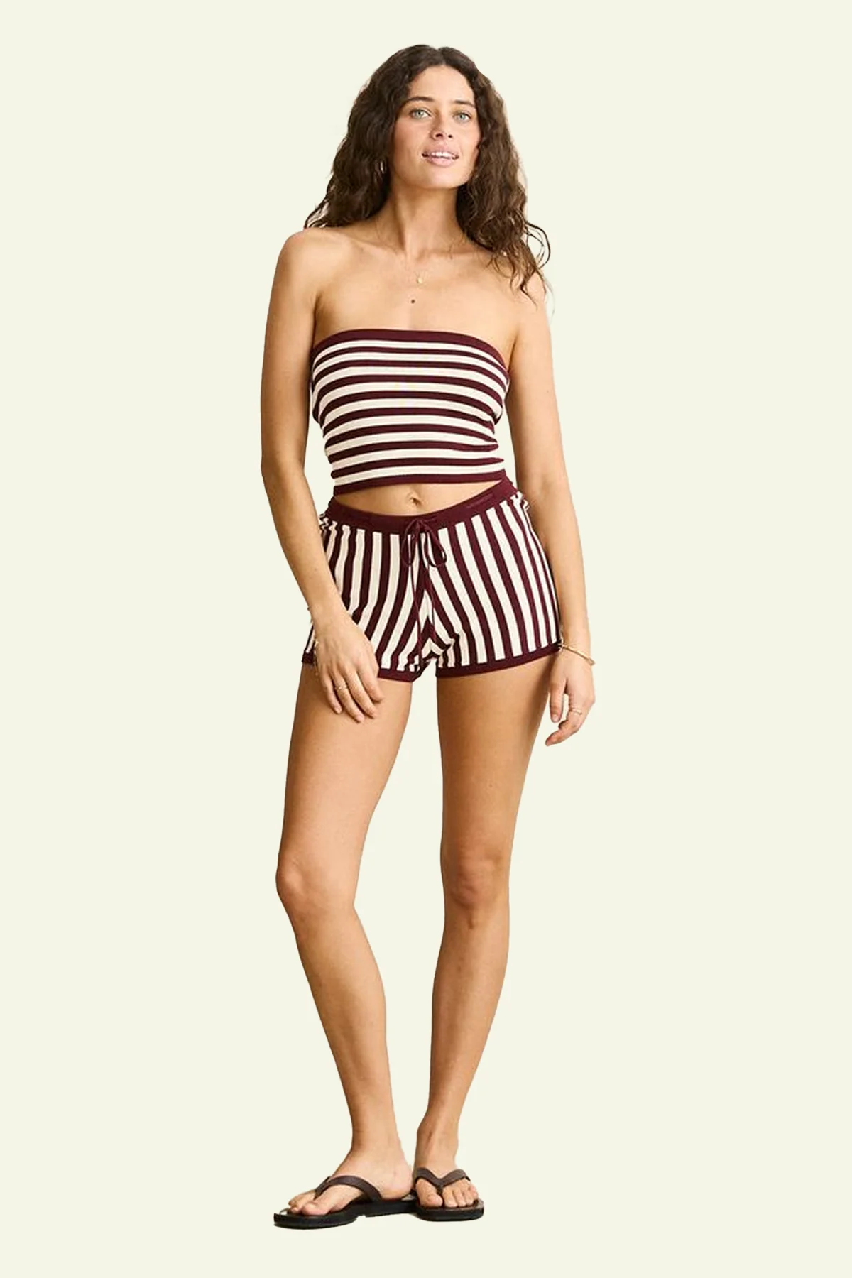 Daybreak Stripe Bandeau Top - Image 2