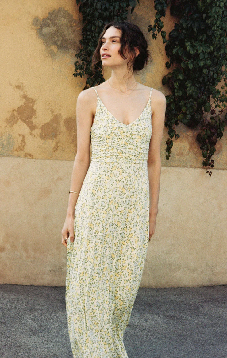 Faya Idra Ditsy Maxi Dress - Image 4