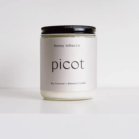 Honey Tobacco Soy Candle