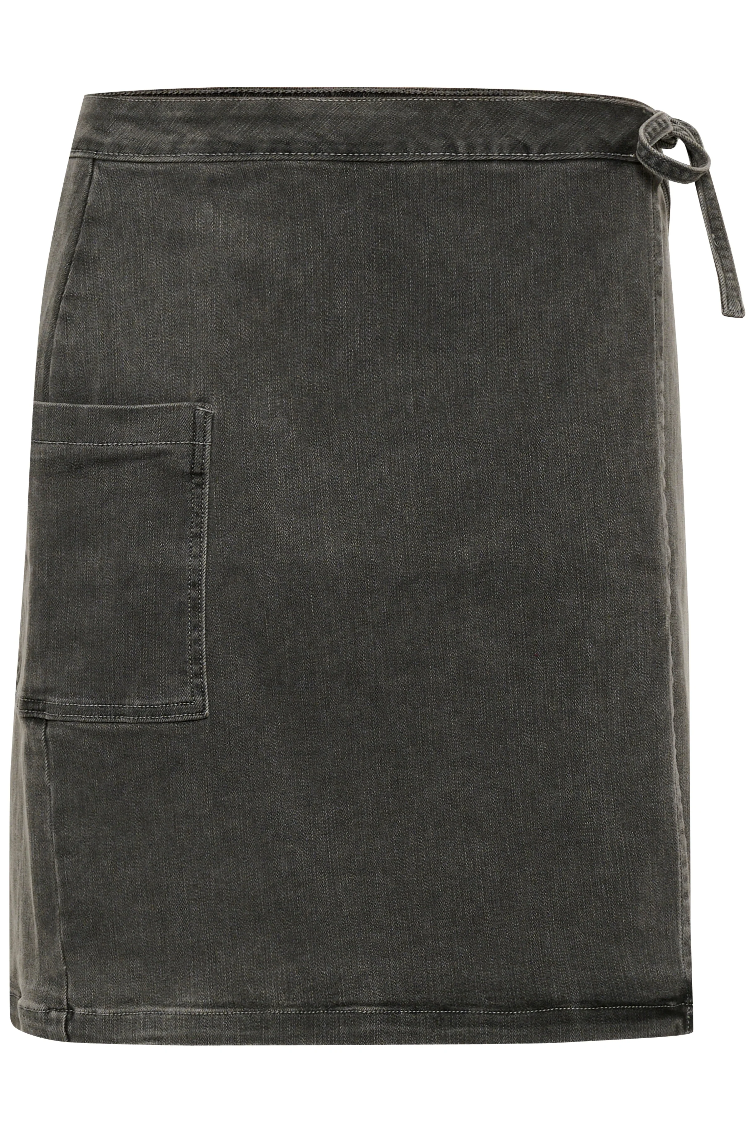 KAzina Wrap Denim Skirt - Image 3