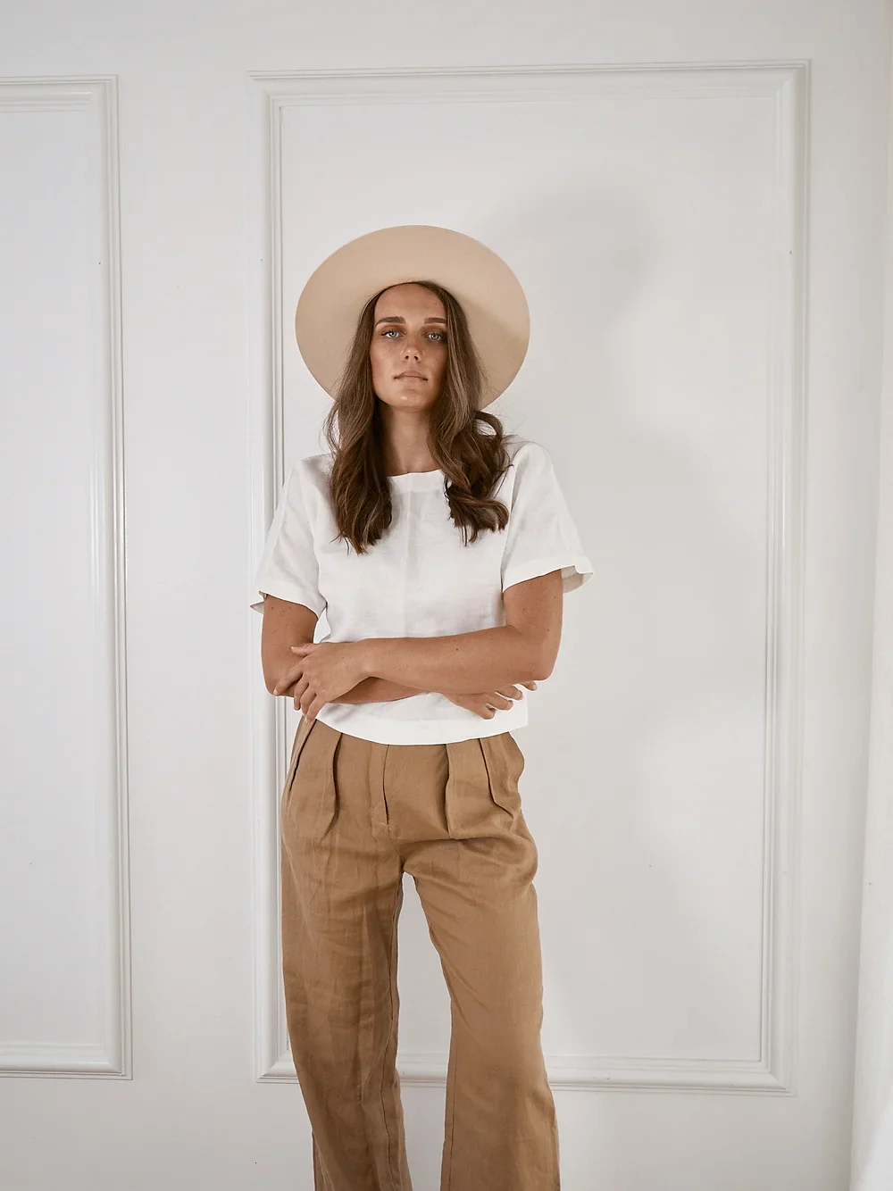 Pleated Zip Trousers - Image 5