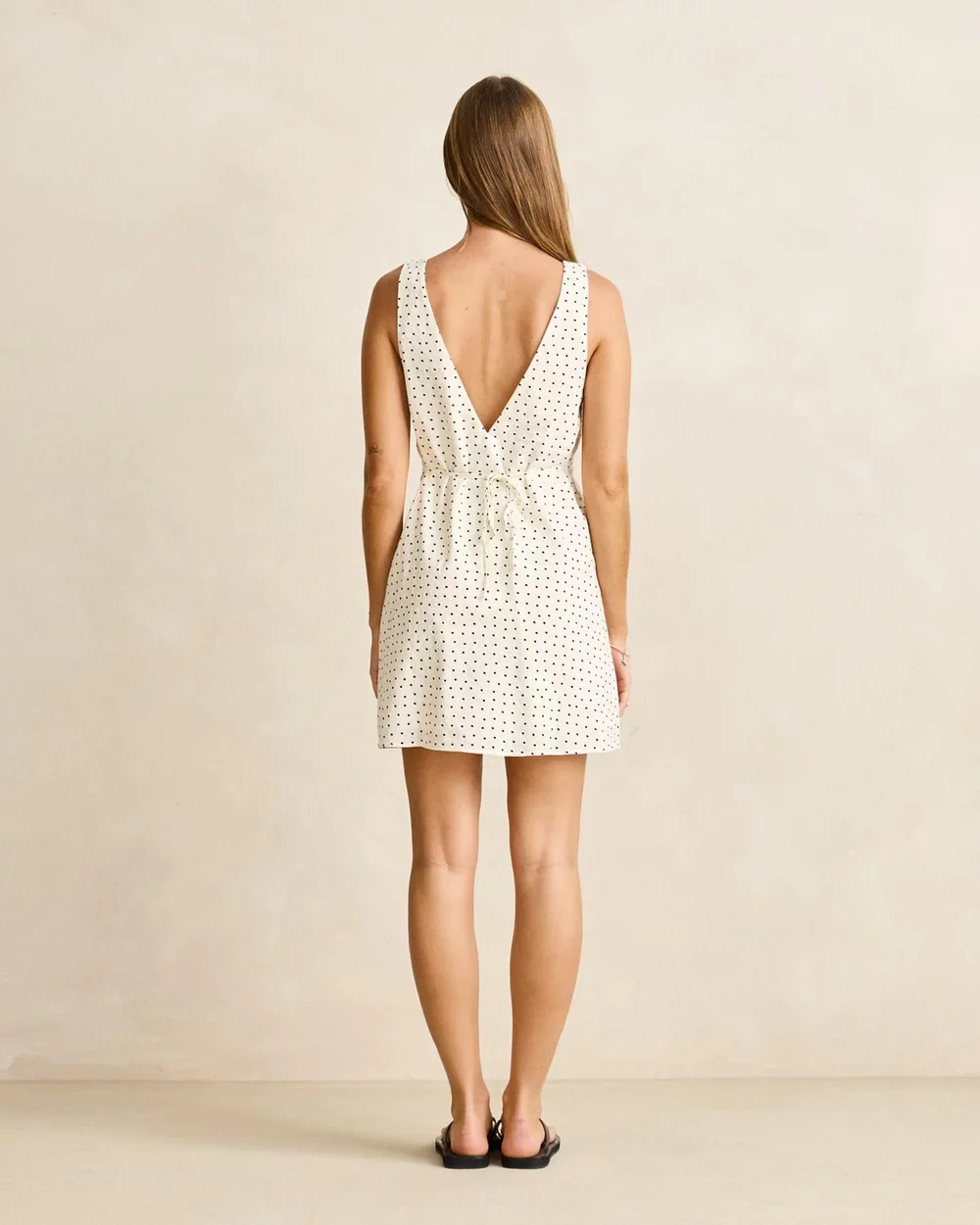 Polka Mini Dress - Image 4