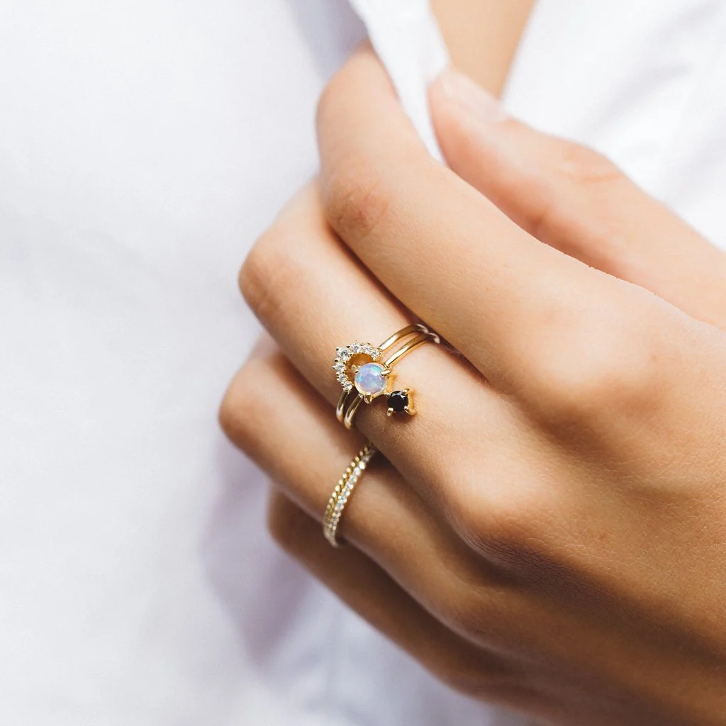 Rainbow Ring, Silver - Image 6