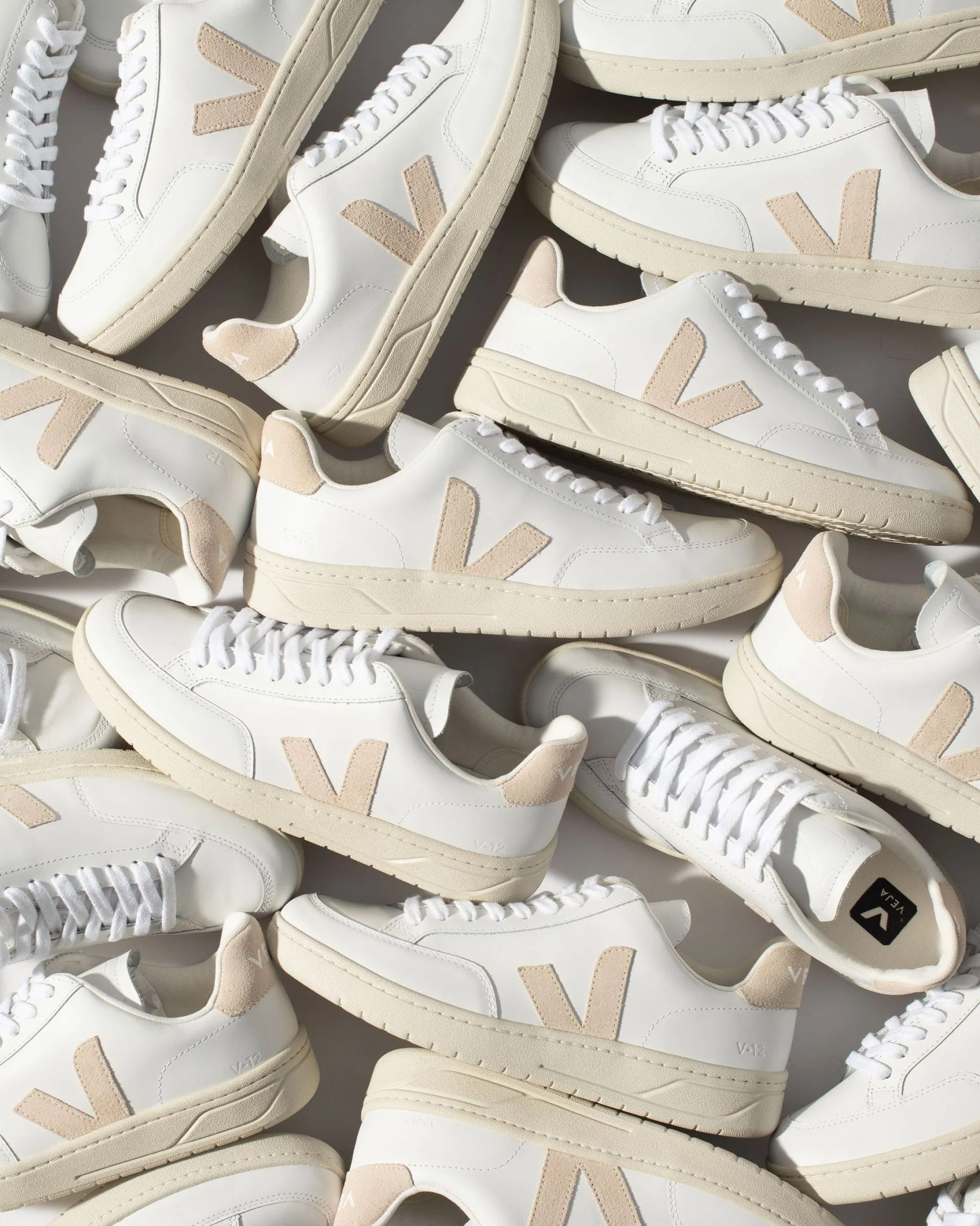 V-12 Leather, Extra White - Image 12