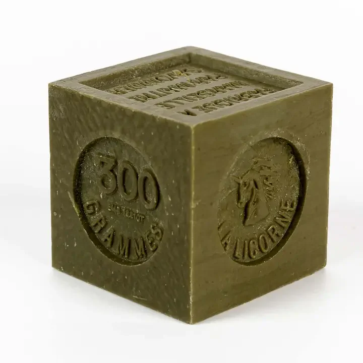 Marseille Soap Cube - Pure Olive, 300g - Image 2