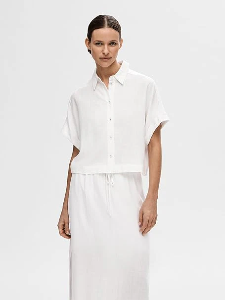 Viva SS Cropped Sun Shirt - Image 9